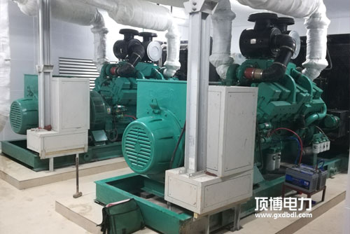 大型高性能广西顶博发电机组制造配消声器作消音处理